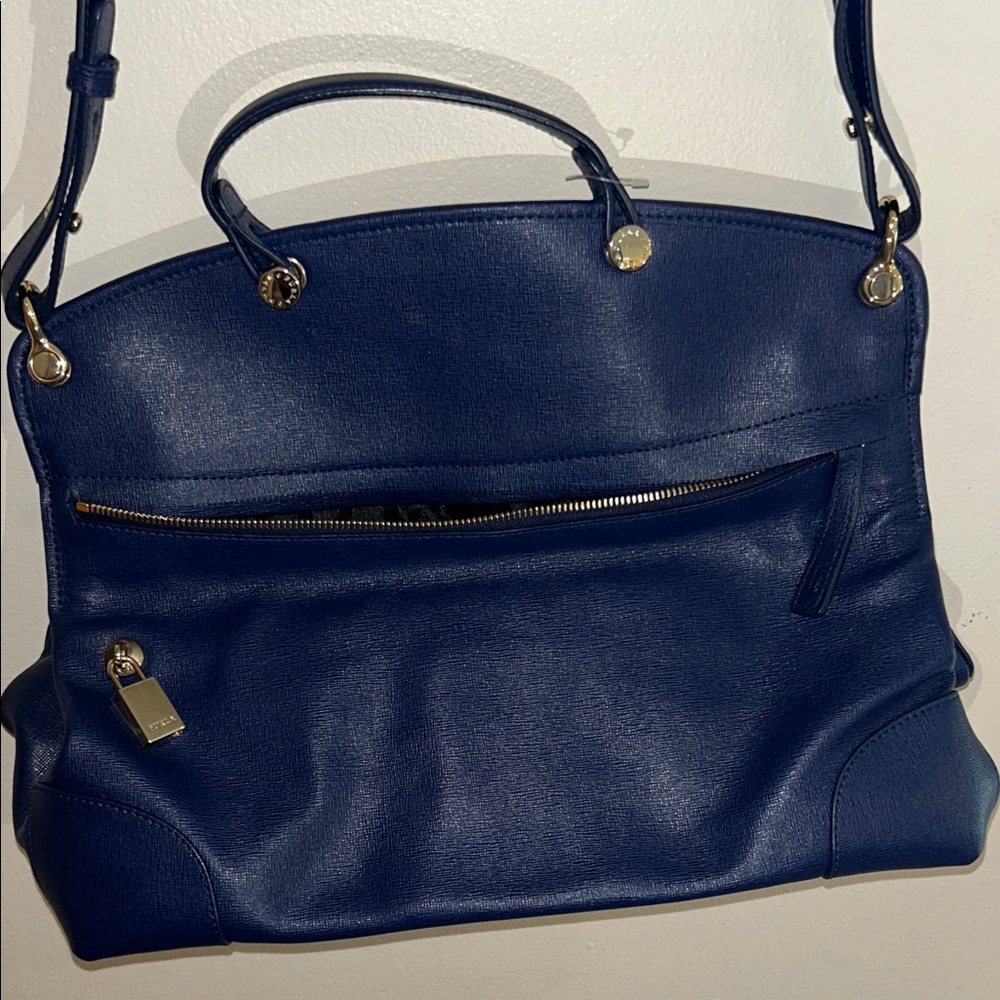 Furla Deep Blue Shoulder Bag